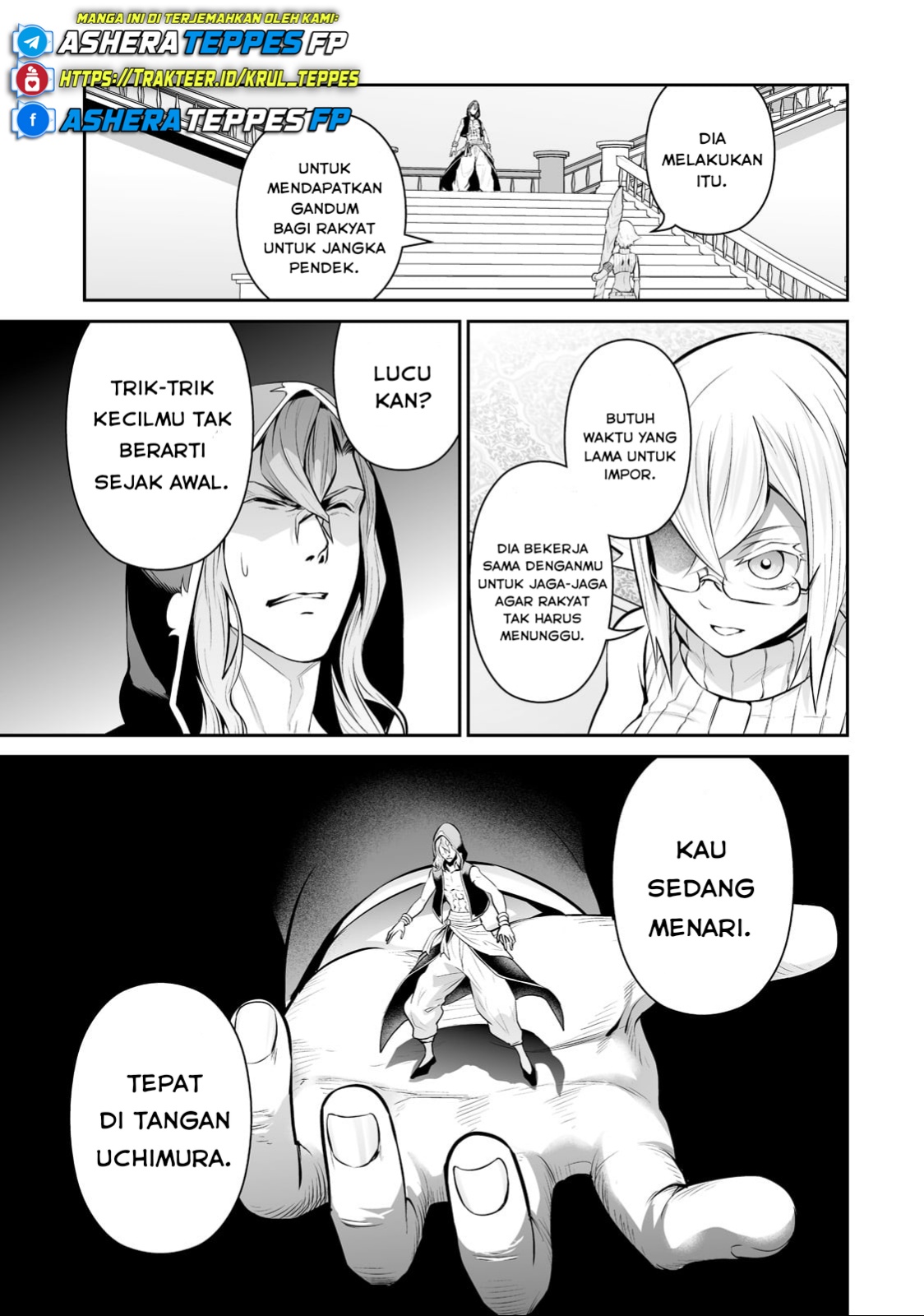 Salaryman Ga Isekai Ni Ittara Shitennou Ni Natta Hanashi Chapter 40 Bahasa Indonesia
